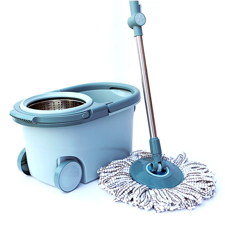 Magic 360 Spin Mop Bucket Set with Wheels Household Items Cleaning Tool Lazy Rotating Mop