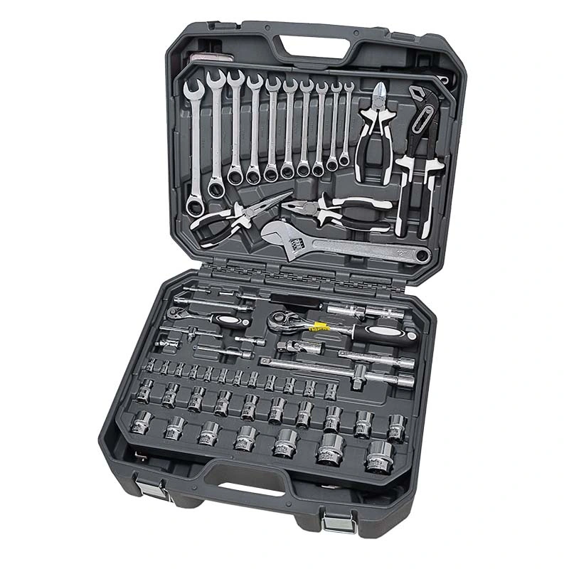 Tomac 221PCS Multi-Function 4-Layers Work Spanner Wrench Socket Professional Hand Tool Set