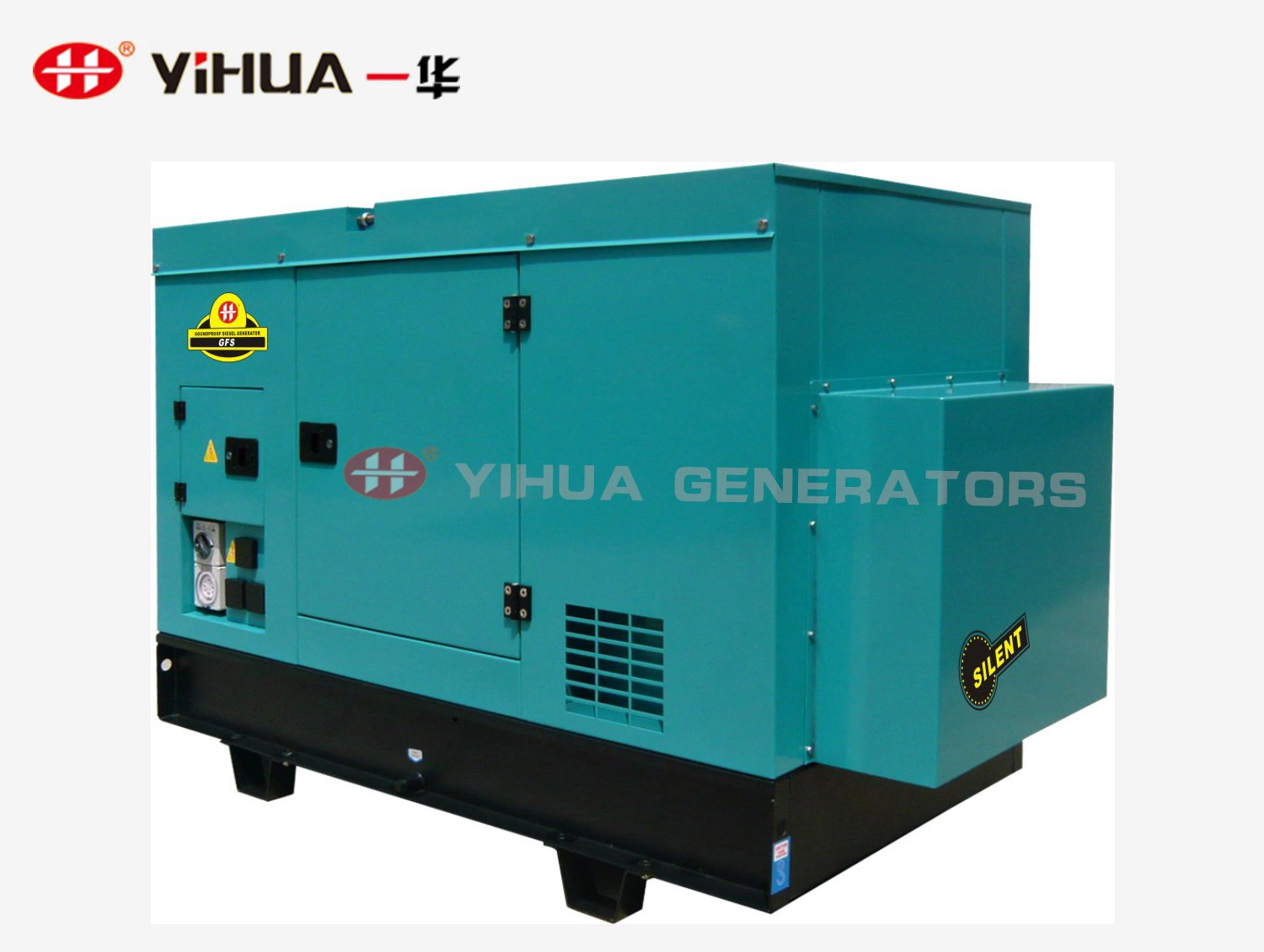 120kw Silent Four Stroke Diesel Generator with Cummins Engine 6btaa5.9-G2