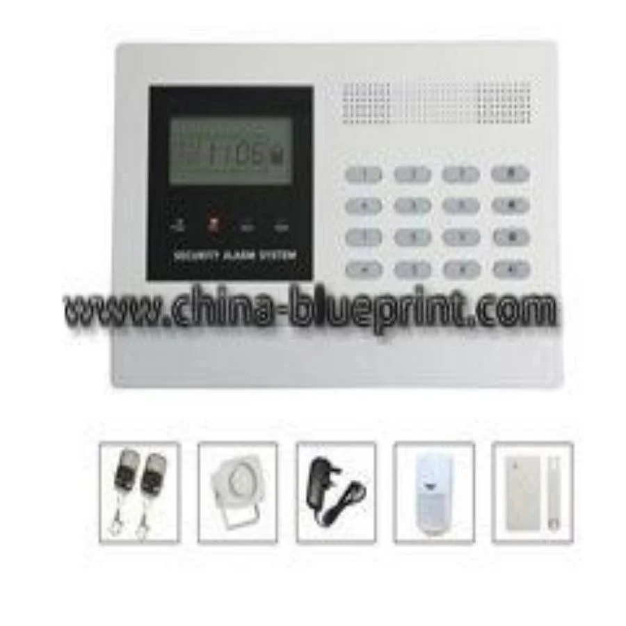 LCD Ultra-Thin GSM Wireless Home Alarm System Sicherheitssystem