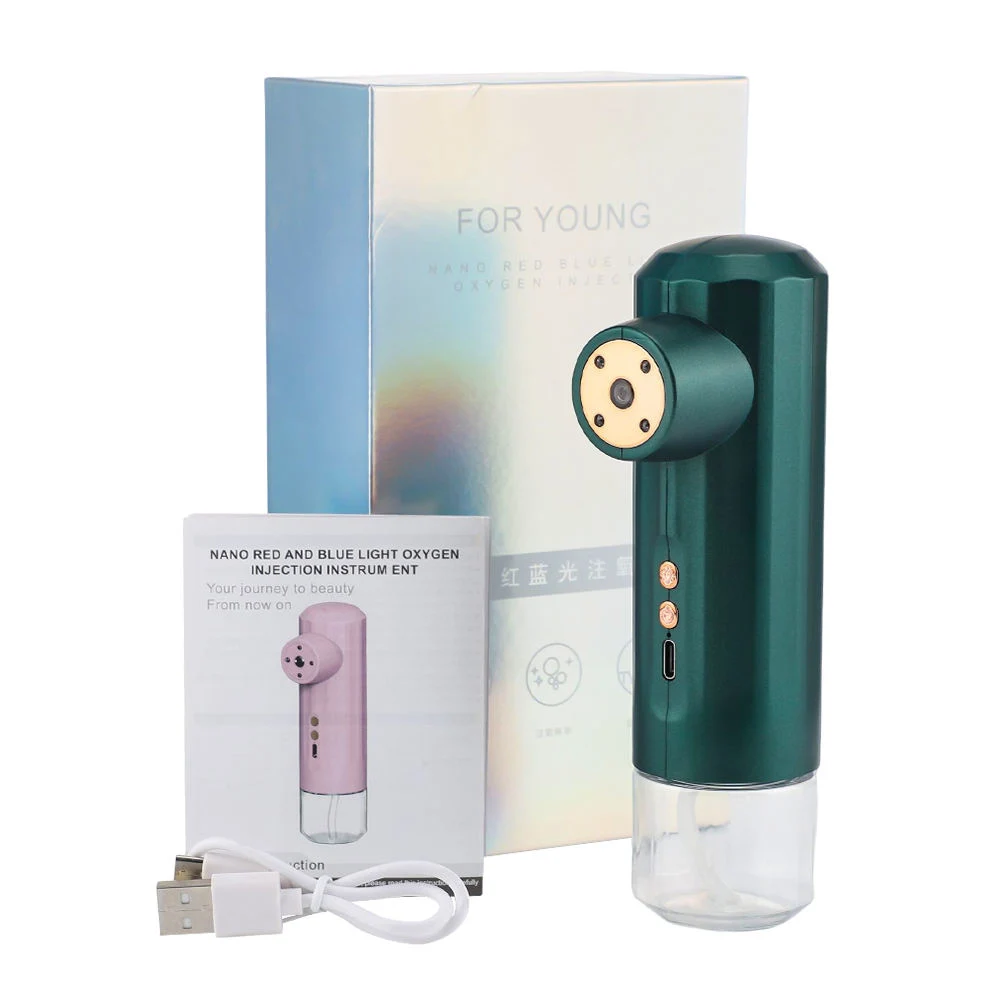 Facial Hydrator Skin Moisturizing Nano Mist Sprayer Face Steamer Makeup Airbrush Water Oxygen Injector