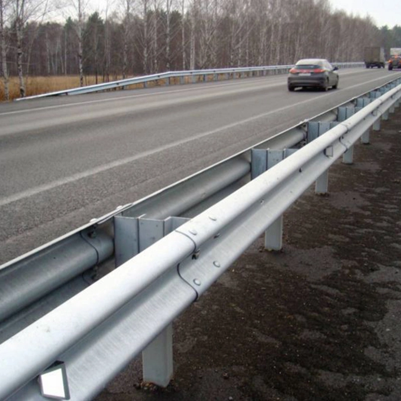 Roadway Safety Hot Dipped Galvanized W Beam Highway Guardrail