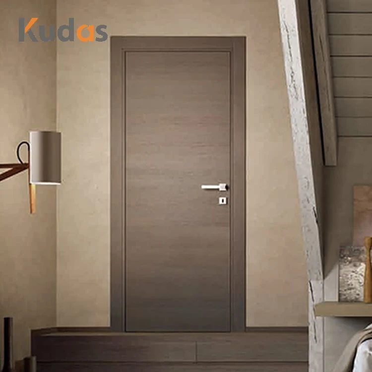 Kudas USA Style Foshan Wood Veneer Painting MDF Interior Flush Door