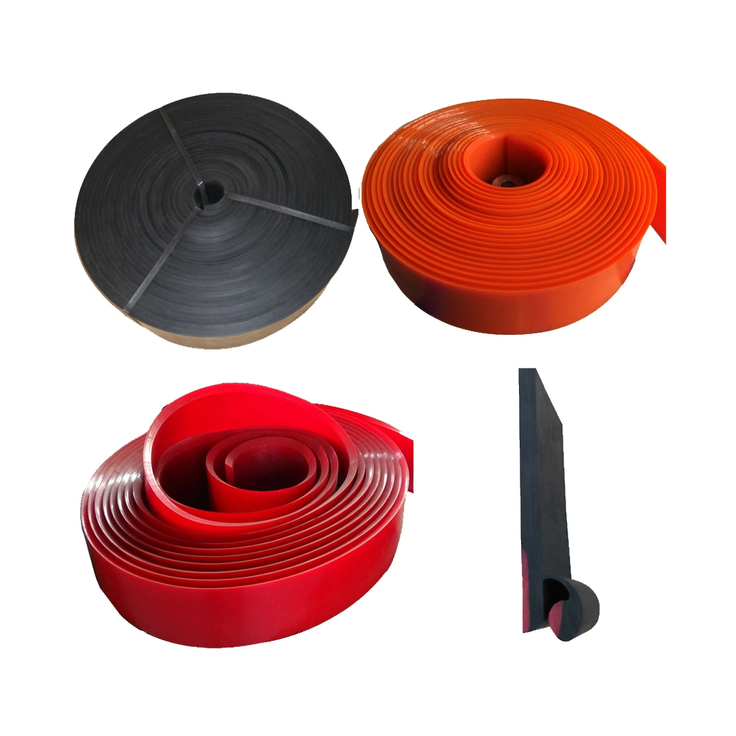 Double Lip Polyurethane Rubber Skirting