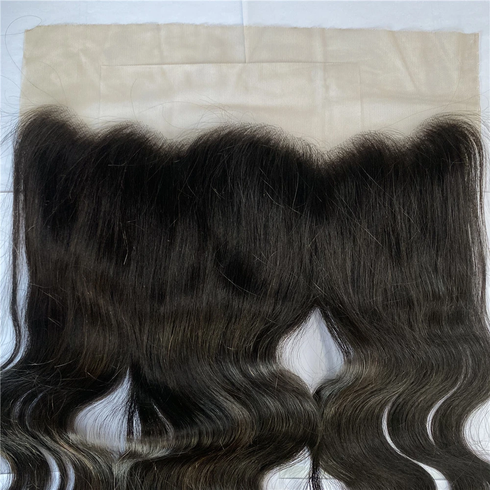 Desplumados Pre 13*6 Encaje Frontal cierre de la onda de cuerpo Brazillian Cabello