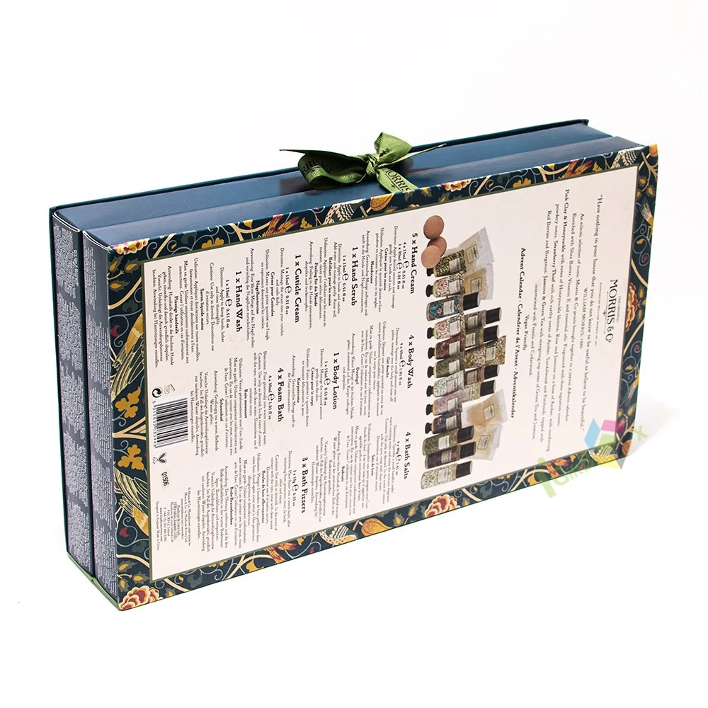 Benutzerdefinierte Luxus-Neuen Design Adventskalender Box Mystery Geschenk-Box Mit Farbband