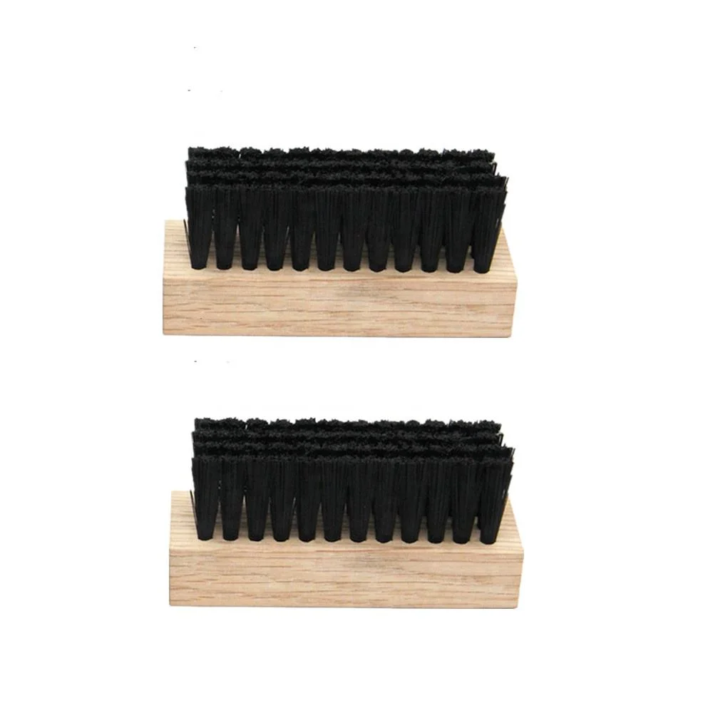 Wood Hard Shoe Sole Cleaning Brush PP Hair Medium Brush