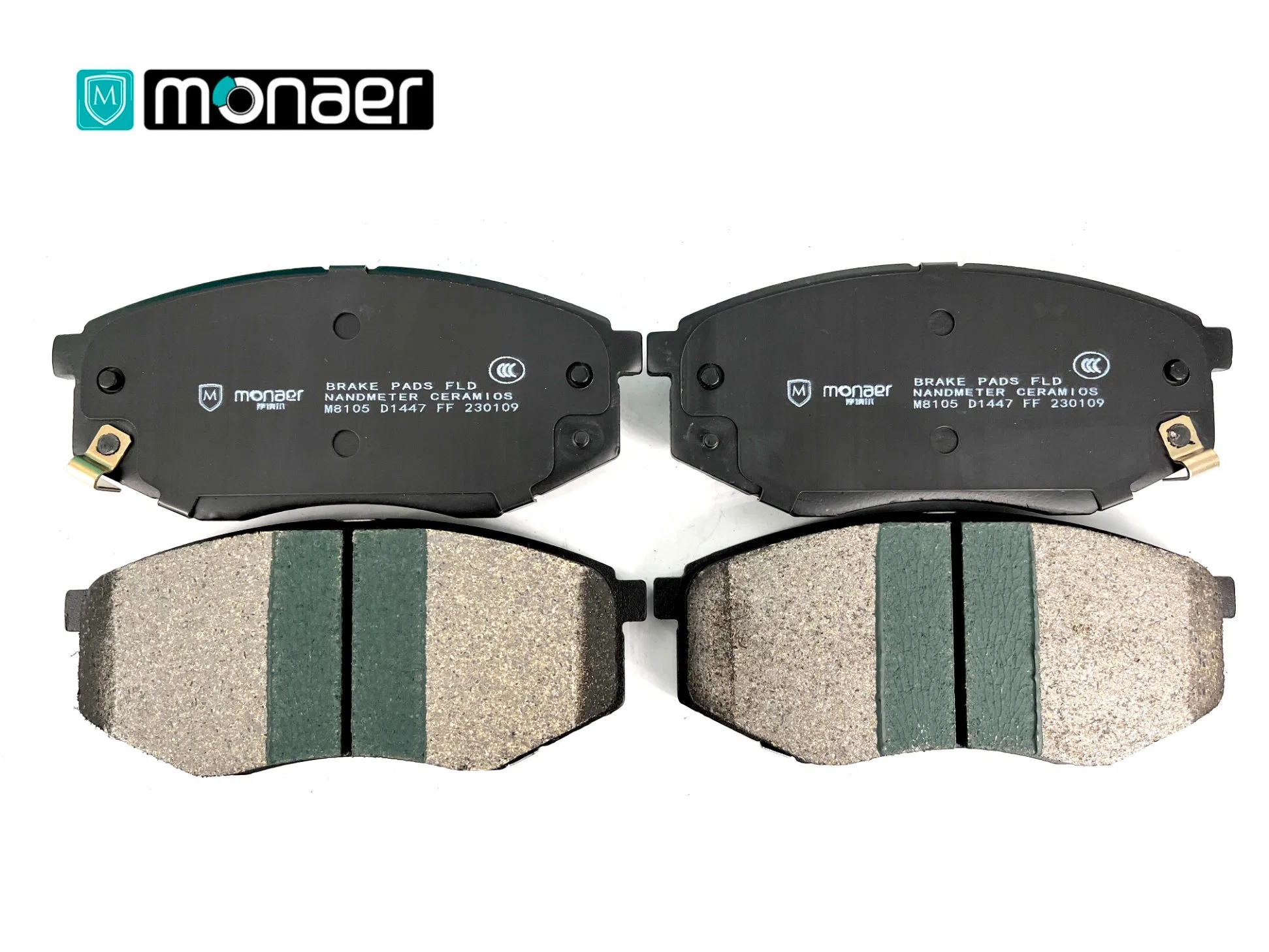 High Performance D1447 Ceramic Front Disc Brake Pad for Hyundai KIA/58101-1ka00/58101-2SA00/58101-2SA30/58101-B2a10/Np6039/Np6158/Sp1374