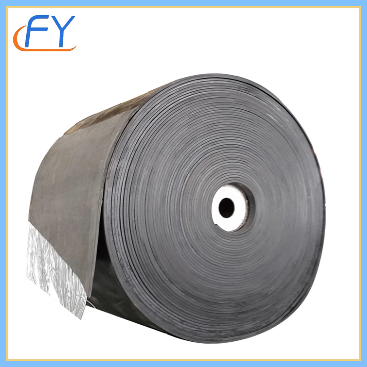 Bulk Materials Transmission Equipment Parts Belt Roller Rubber Belt for Conveyor Set System