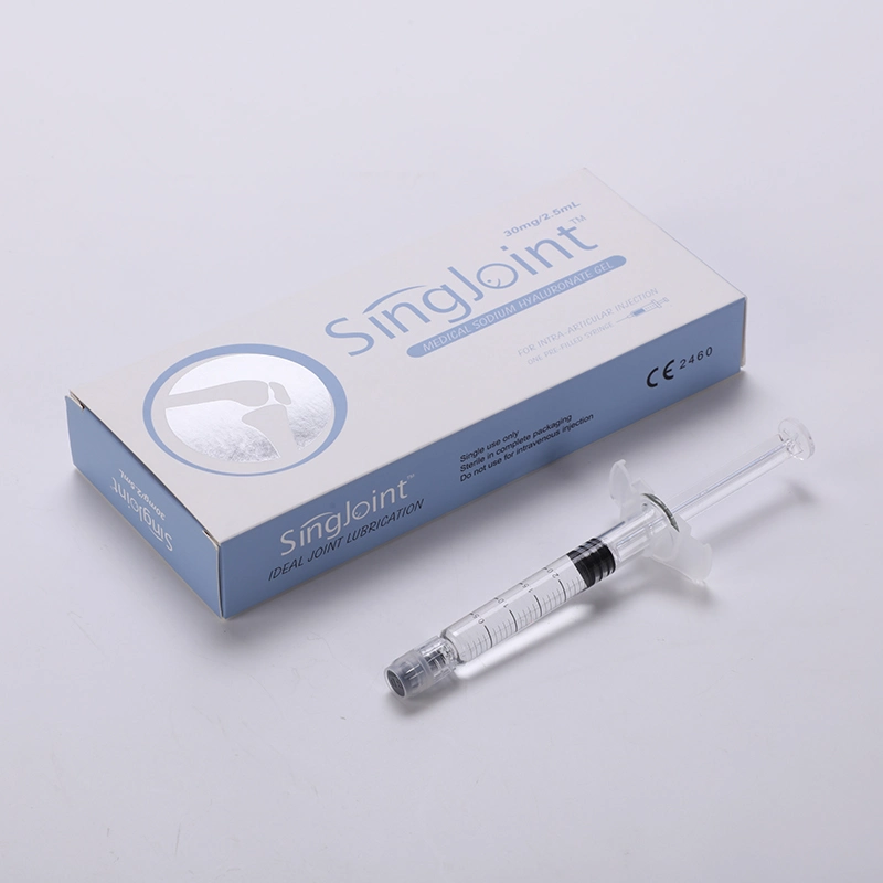 Singjoint orthopédique pour l'agent lubrifiant mixte hyaluronate de sodium injection genou