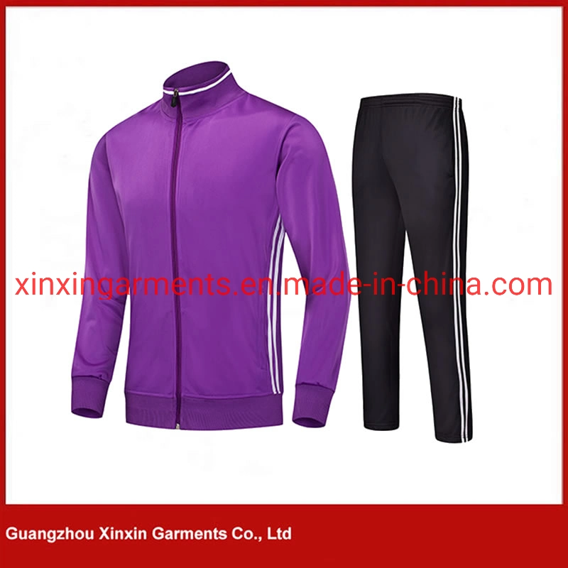 Sportwear Breathable Gym Running Clothes Pants Top and Trousers Set (T431)