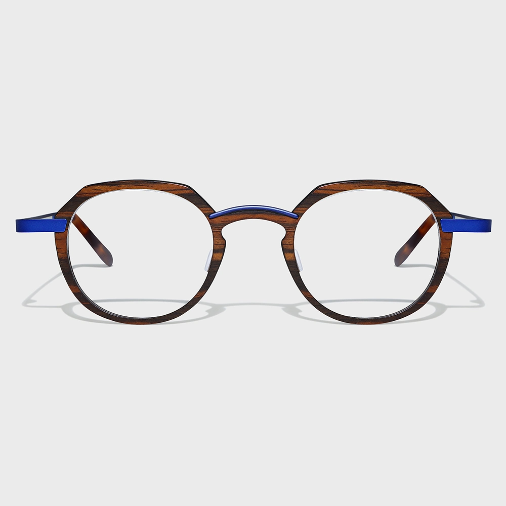 Yeetian Wholesale/Supplier High quality/High cost performance  Carbon Fiber Wooden Eyeglasses Frames for Men