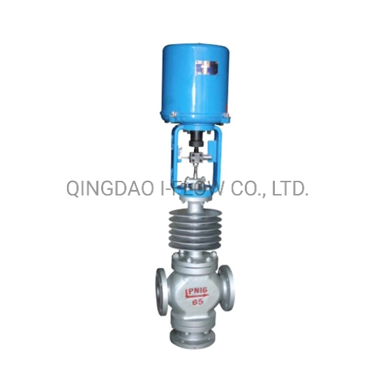 Pressure Balanced Sing Seated Electric Std Drain Control Valve