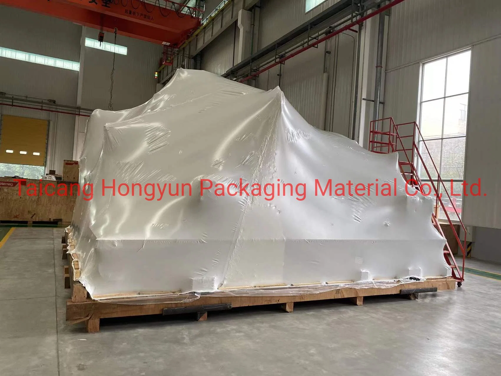 8mil, 9mil, 10mil, 12mil Boat, Marine, Car, Scaffold Packing White Color Shrink Wrap, Roof Wrap