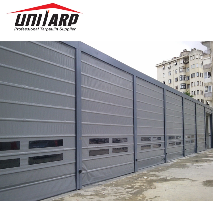 Heavy Duty 1000d*1000d 100% Polyester Fabric Industrial Security Door Material.