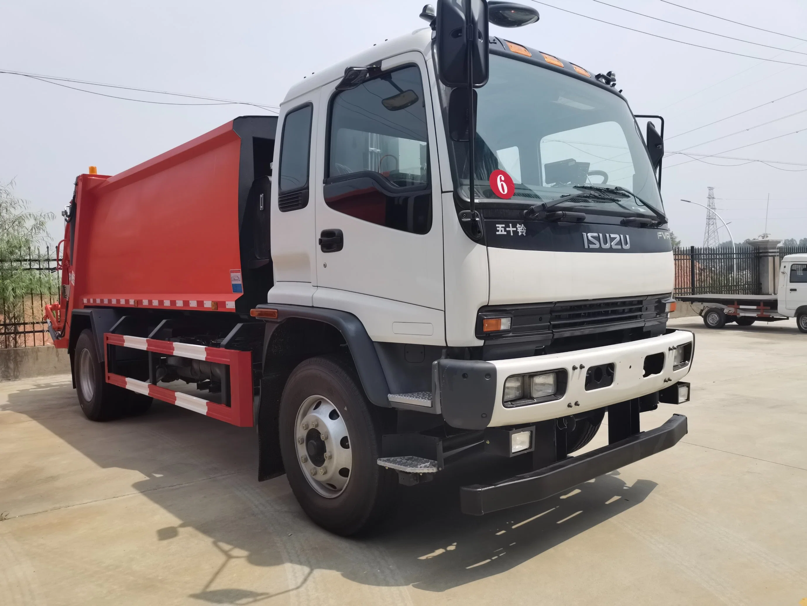 China Brand 12cbm Müllmüll Compactor Kompressions-LKW Garbage Collection Lkw