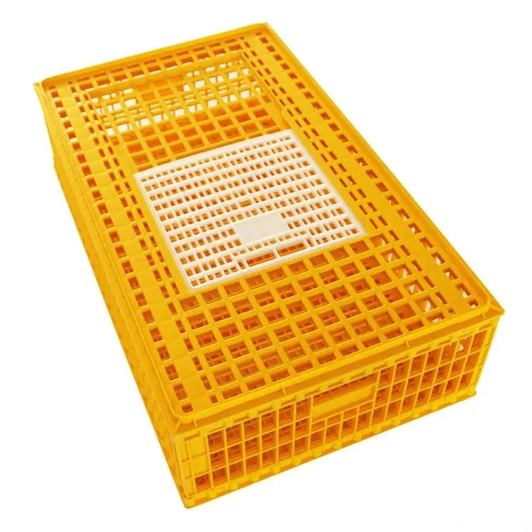 Best Selling Chicken/Broiler plástico Transporte Crate/Cage/Box