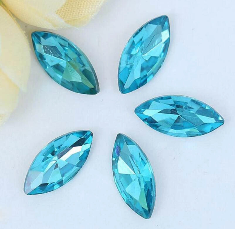 Jewelry Accessories Shaped Colored Glass Rhinestones Shiny Rhinestones Th8052