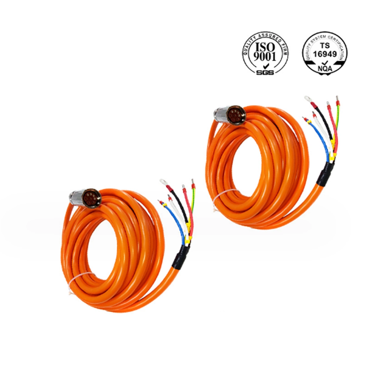 New Energy Electric Vehicle Wire Harness High-Voltage Power Cable Battery Cable AC1000V DC1500V High Voltage EV Cable High Voltage Assembly