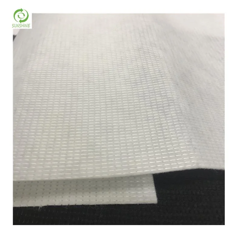 Factory Direct Sell 14-18f Stitch Bonded Nonwoven Fabric Sofa Lining Stitch Bonded Fabric for Shoe Materials Making