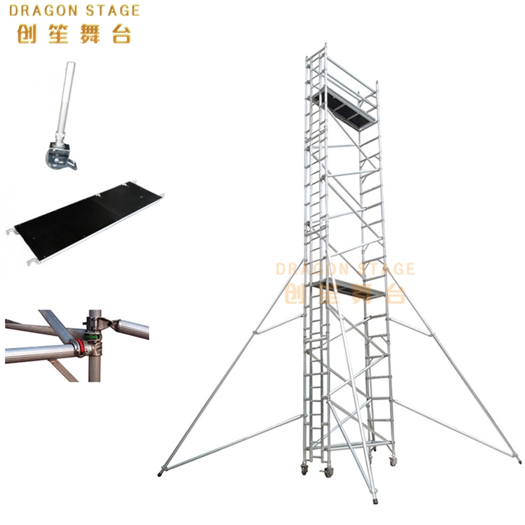 Dragon Trapezoid Scaffold Aluminum Tower Scaffold Aluminium Scaffolding System Barbados Belarus Belgium Belize Benin