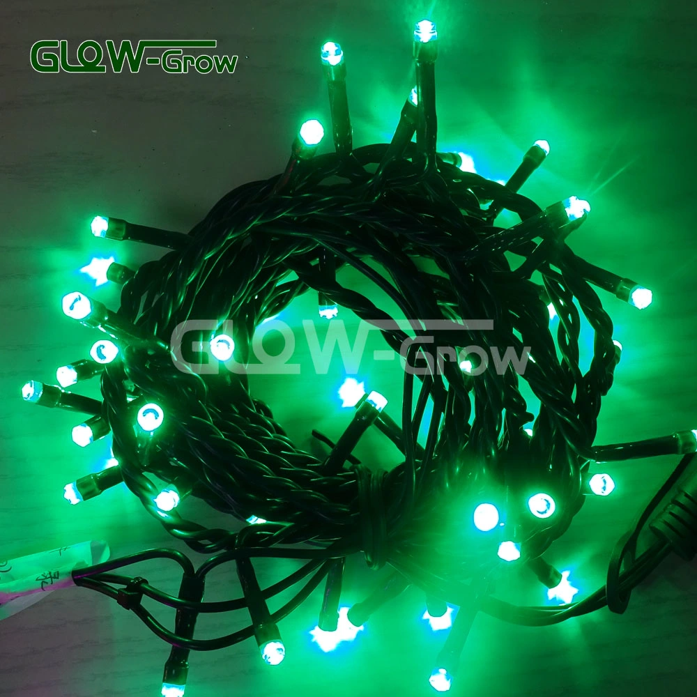 Orange IP44 Waterproof 10m 100LEDs Solar Powered Christmas LED String Light Fairy Light Gardem Light Decoration