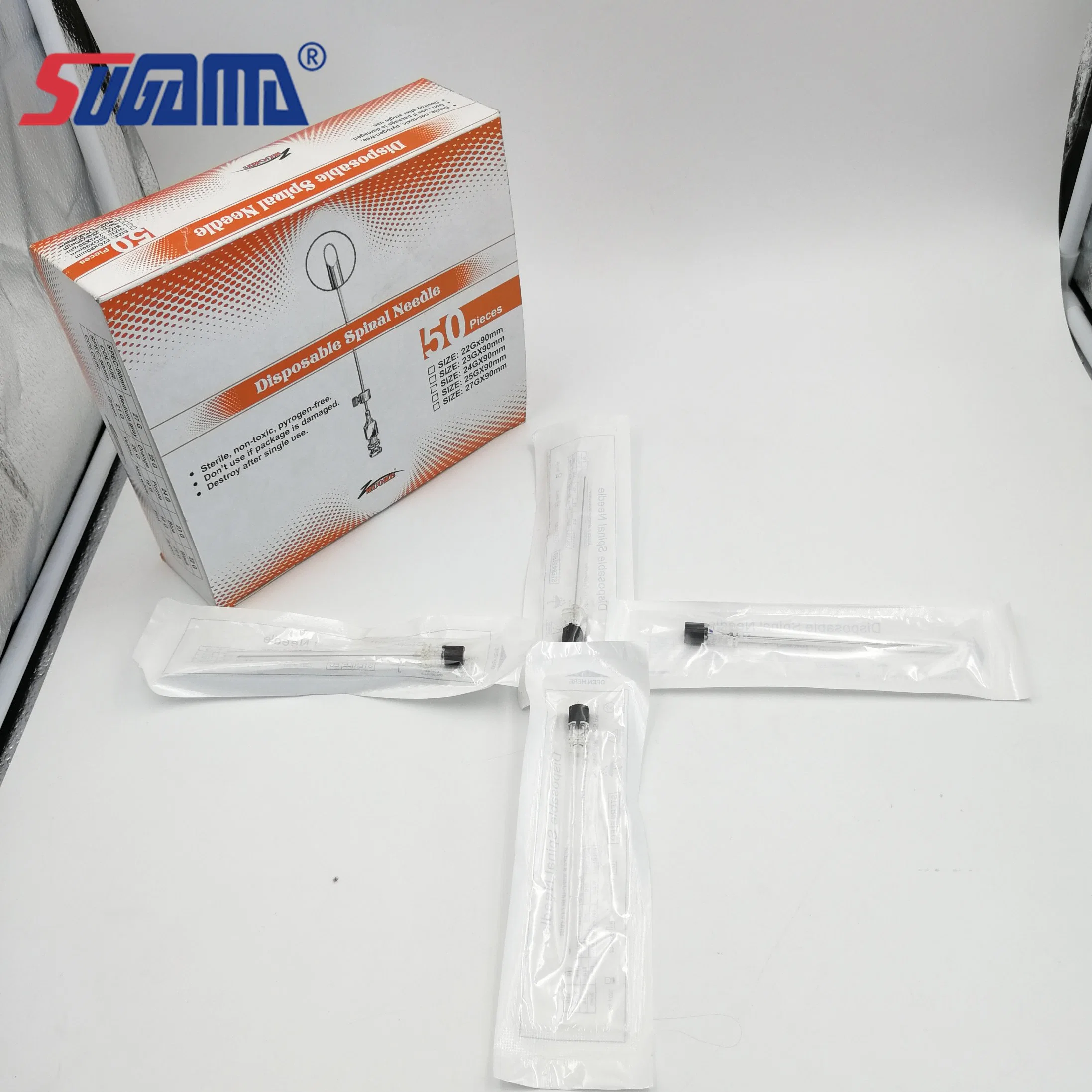 Factory Price Medical Spinal Needle with All Sizes and Color