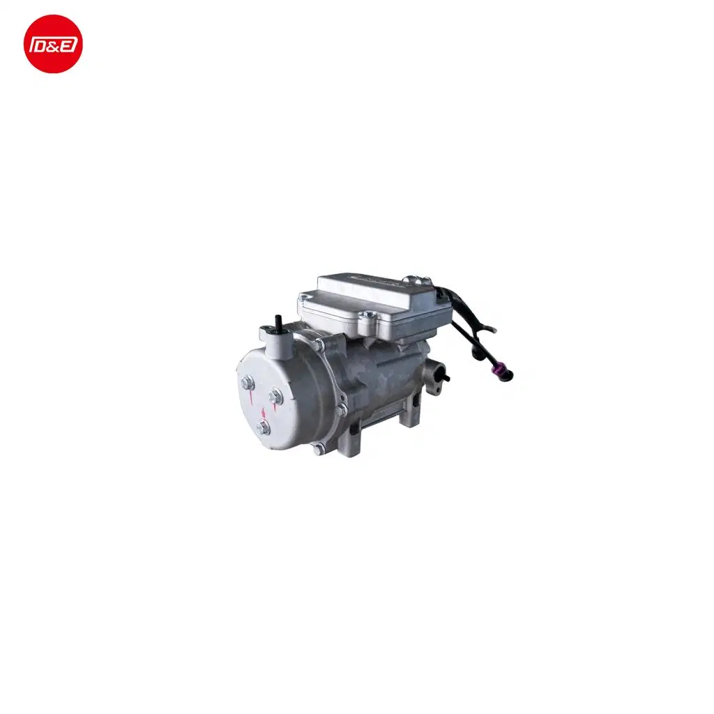 Universal Air Conditioning Compressor Electric AC Compressor 12V 24V 27cc Output Volume