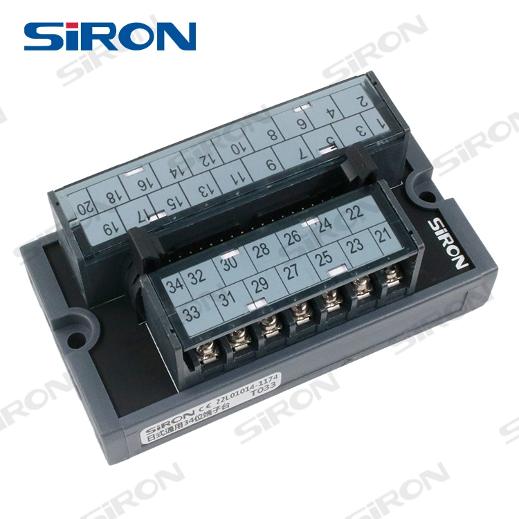 Siron T033 Terminal Block Breakout Board Japanese Universal 34-Position Terminal Block