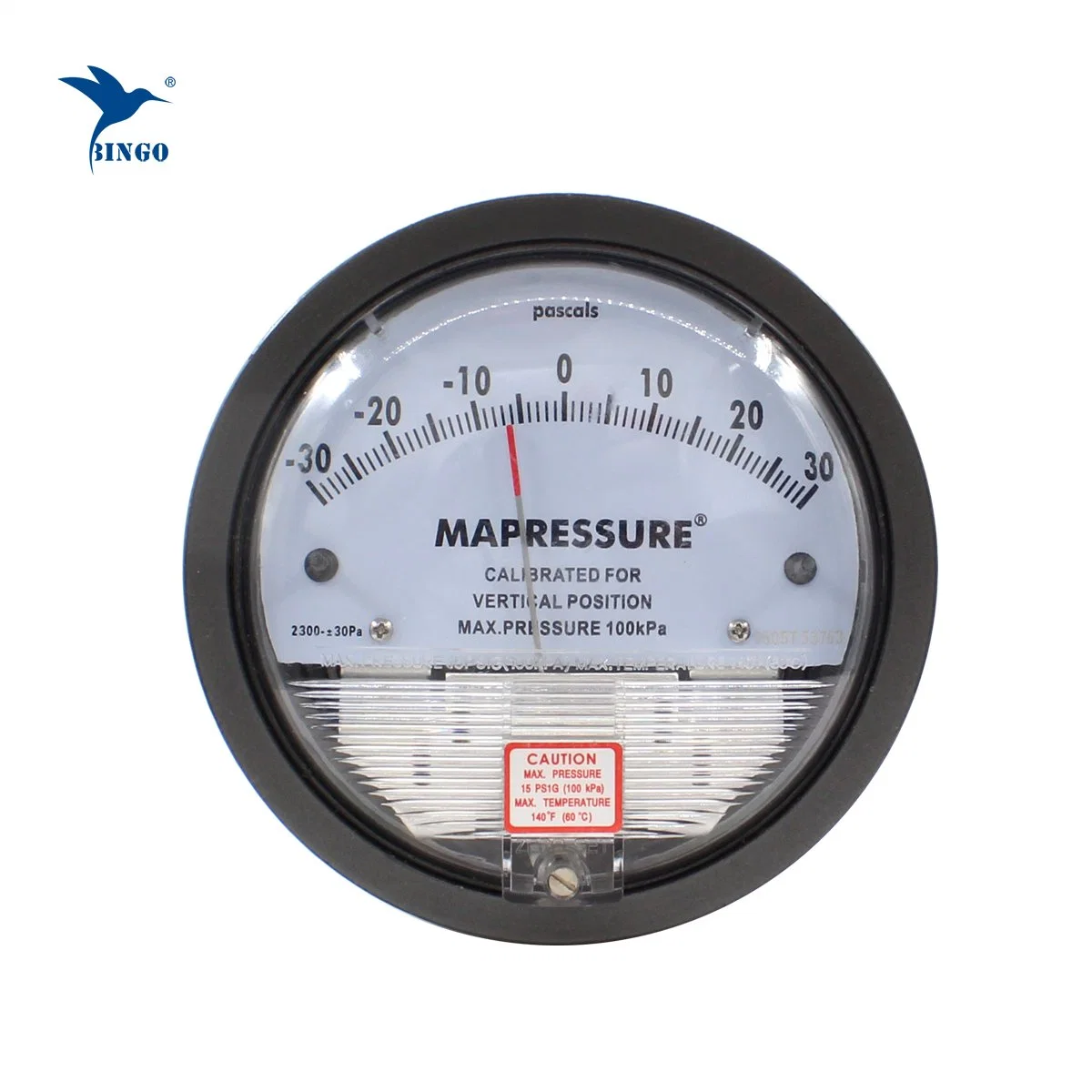 Stable Performance Liquid Crystal Display Industrial Air Pressure Gauges