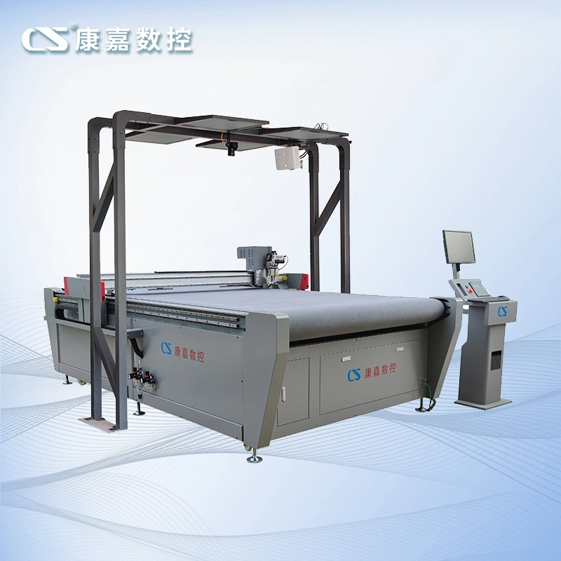 Máquina CNC Faca Oscilante Digital esponja de espuma de borracha máquina de corte de couro de PVC tecido pano tecido máquina têxtil de corte corte longitudinal de Fabricação da Máquina