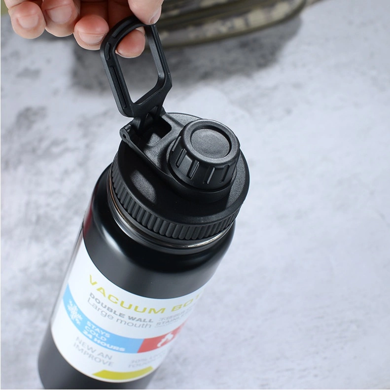 500 750 1000 Ml Stainless Steel Vacuum Water Bottle Outdoor Cycling Portable Space Travel Flask