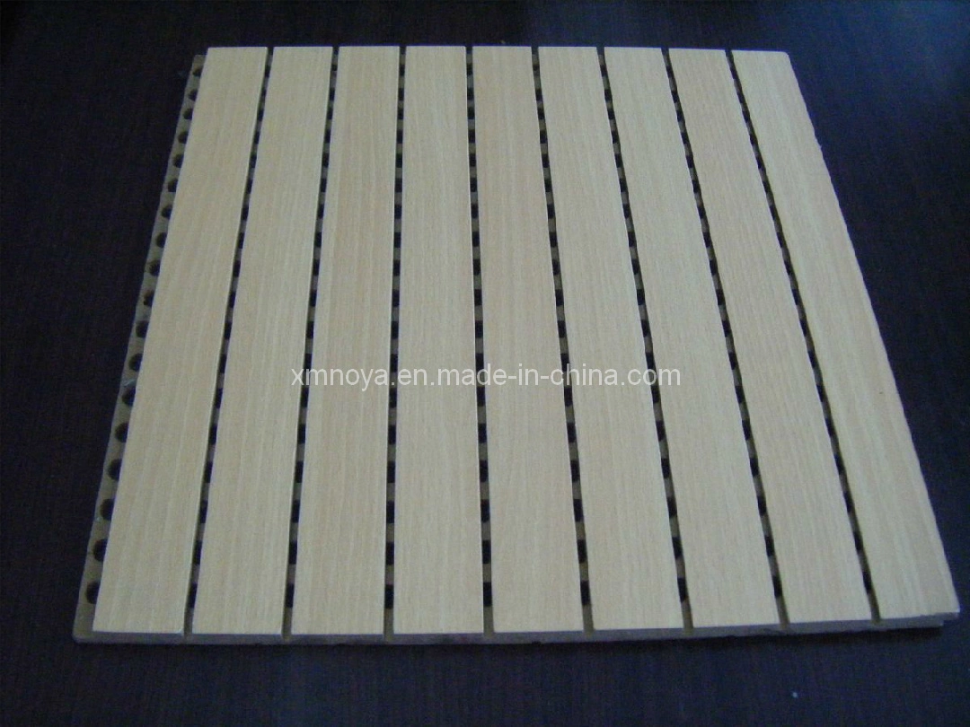 Acoustic Sound Absorption Wooden Panel for Wall and Ceiling Decorative