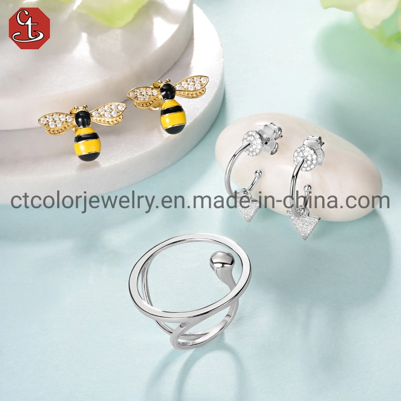 Fashion Jewelry Wholesale/Supplier 925 Sterling Silver Ring Plain Ring Women Accessories