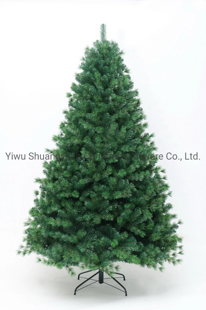 Wholesale/Supplier 9FT Green Pine Needle PVC & PE Mixed Christmas Tree for Decoration