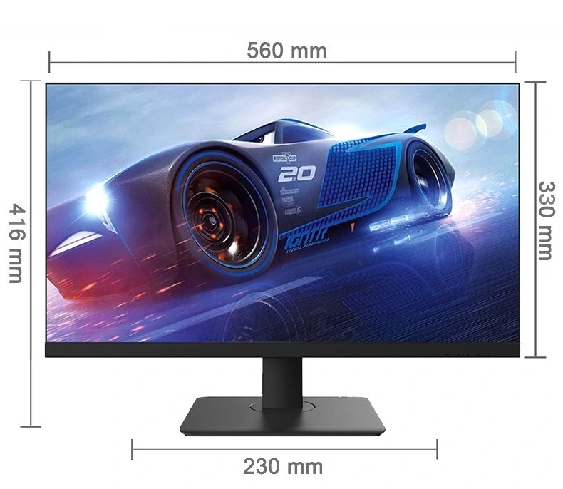 LCD Display IPS Bildschirm LED PC Monitor 19 21,5 24 27 32 34 Zoll Büro Home School Krankenhaus Computer Monitor