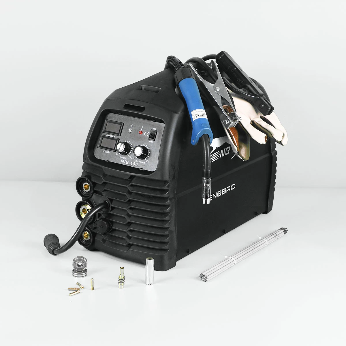 Single Phase Gas and No Gas MIG/Mag Inverter Welding Machine