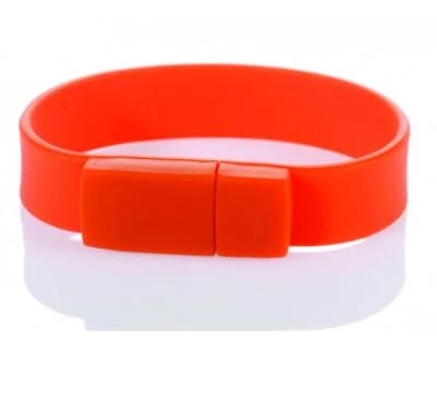 Multicoloured Silicone Band USB Flash Drive Personal Use and Promotional Gift Item