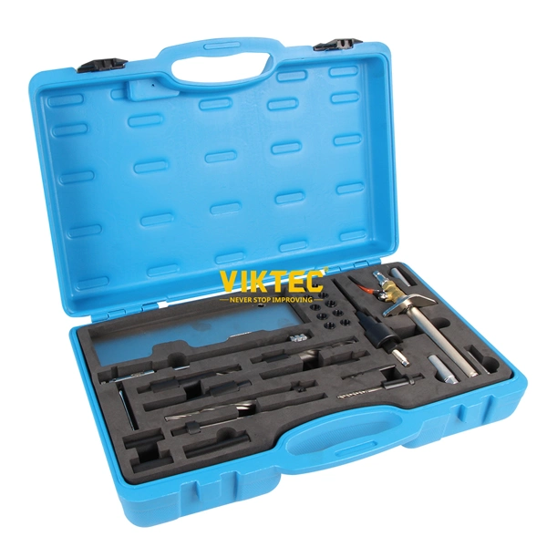 28PC Glow Plug Thread Repair Tool Set for Volkswagen and Audi VAG Group (VT14066)