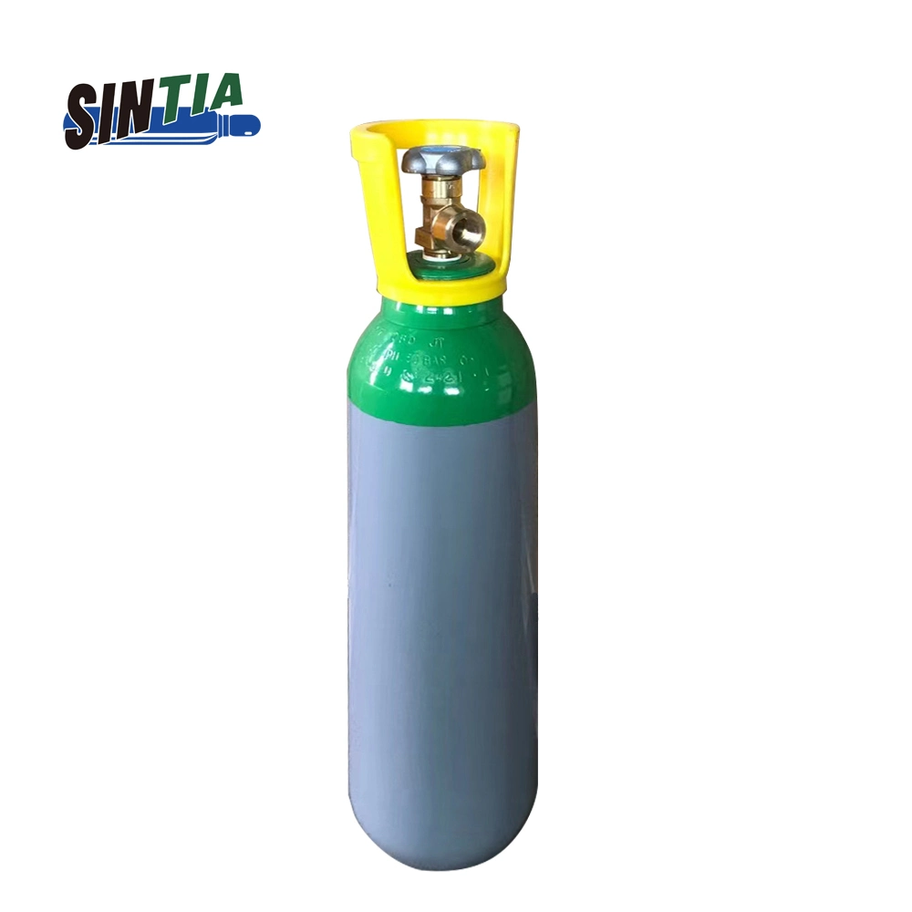 High Purity Gas Price with High Pressure 5L Gas Cylinders and Valves
