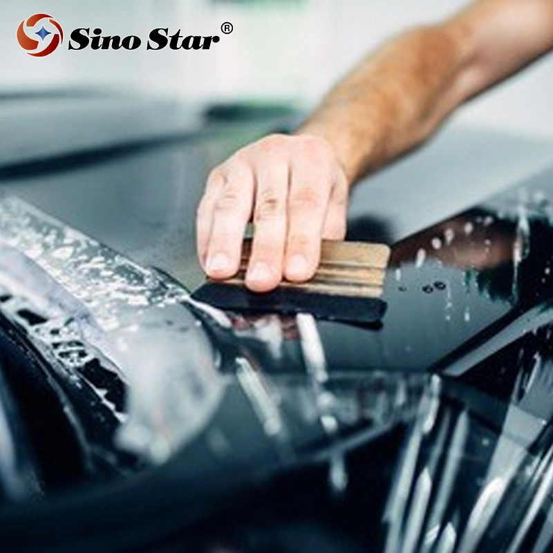 Sino Star Transparent Anti-Scratch Ppf 1.52*15m Self-Heating Repair with PU Material Car Body Protection Film Car Body Sticker