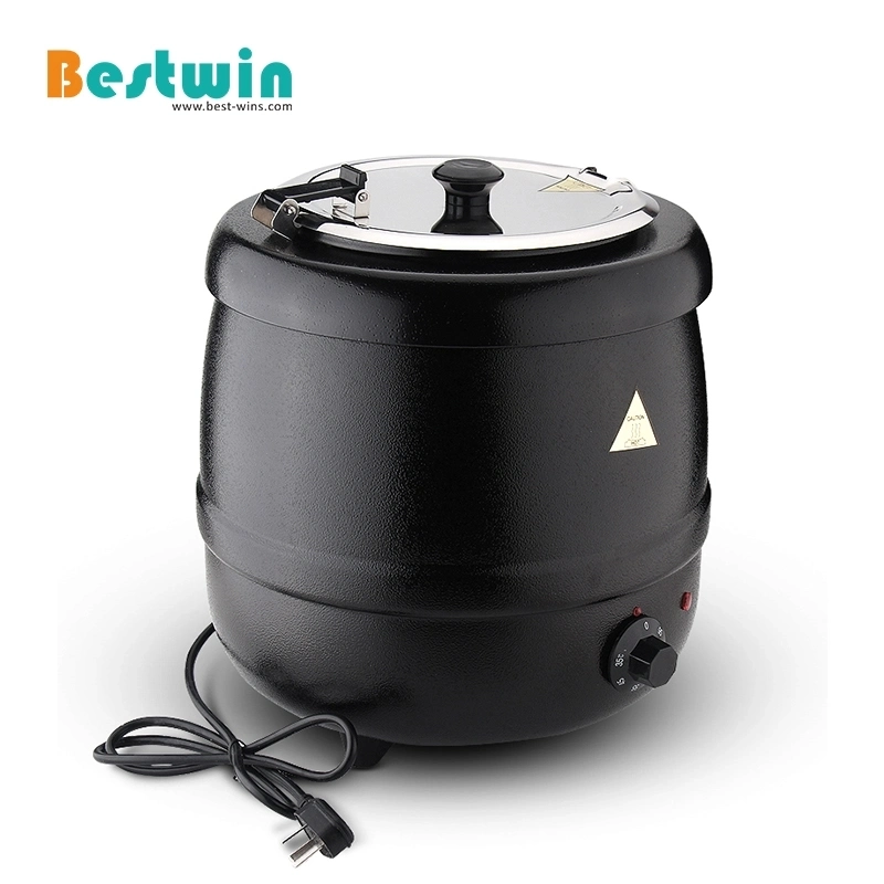 Commercial Buffet Catering Equipment Stainless Steel Soup Warmer Electric Buffet Soup Pot