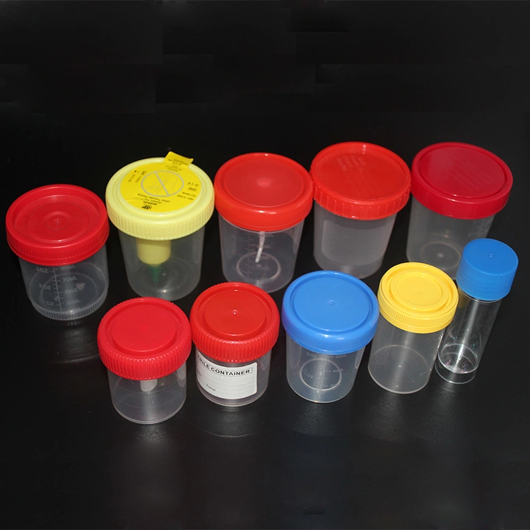 Disposable Cheap 30ml/40ml/60ml/90ml/100ml/120ml Urine Collection Cup