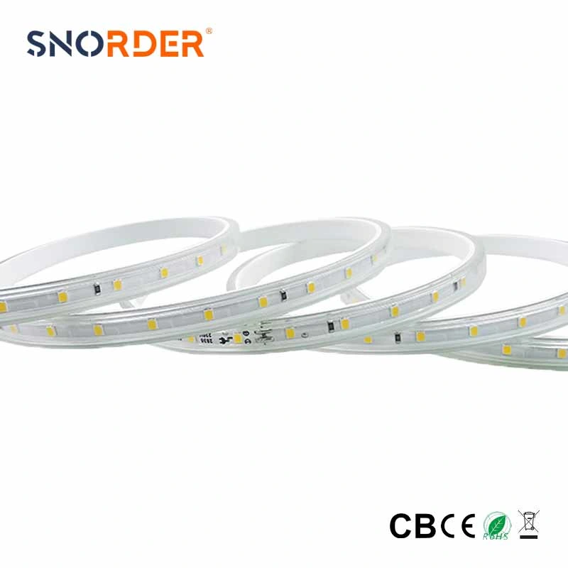 Waterproof LED Strip Light 2835-120d-10mm-220V-No Wire Strip 50cm/Cut