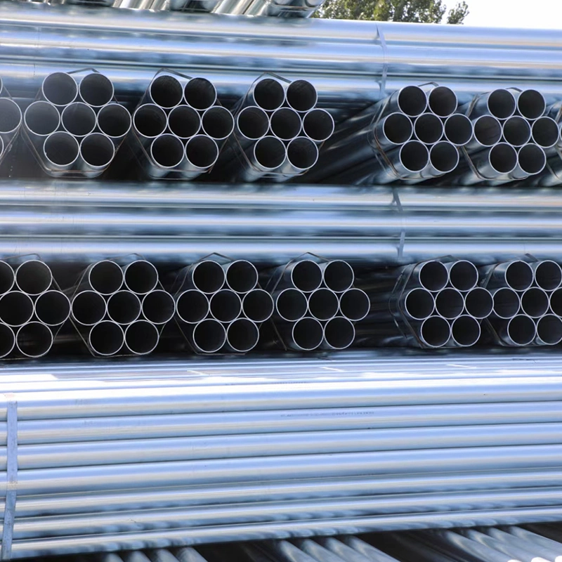 Wholesale/Supplier Hot DIP Gi Seamless Galvanized Round Steel Pipe ASTM A106 Sch 40 ERW Gi Iron Tube