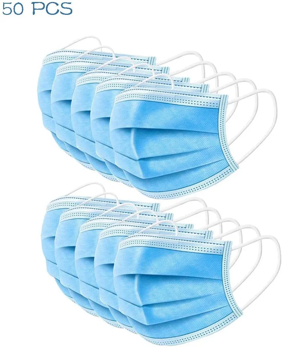 Disposable Medical Face Mask, with Ear Loop, Non-Sterile, 3 Ply, CE FDA Approval Surgical Mask