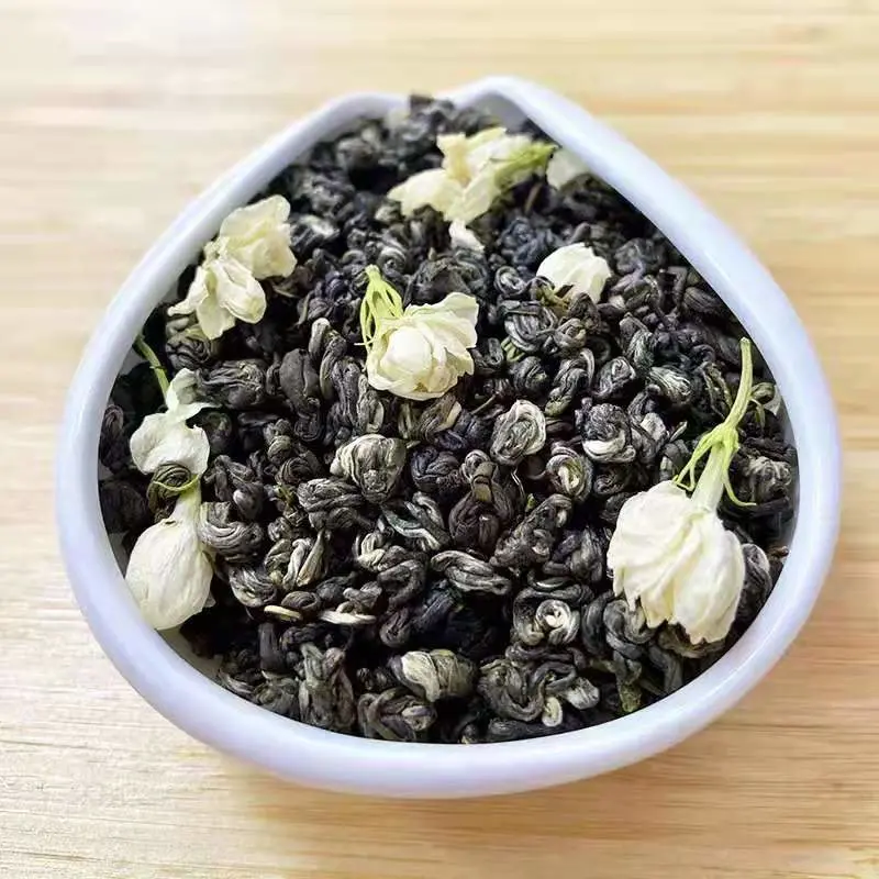 Thé au jasmin escargot parfumée de neige du thé Chinois Thé noir