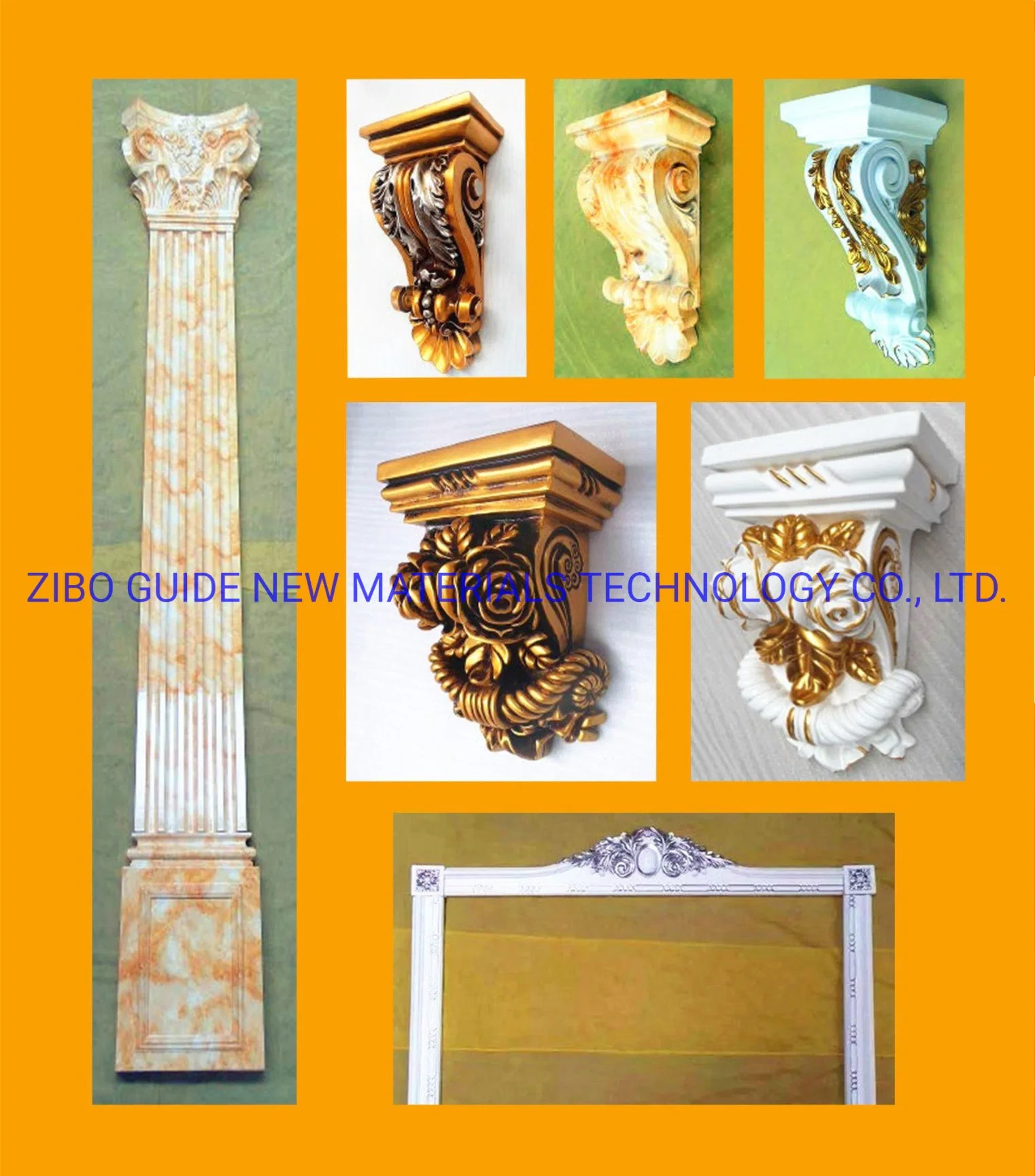 Case Appreciation Moulded Polyurethane Foam for Building Decoration