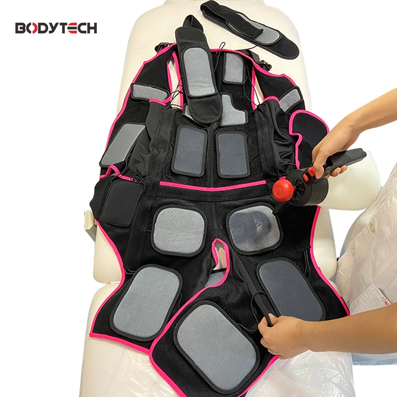 Bodytech Beauty Salon Device Consumption Calorie EMS Session Suit Lymphatic Detox EMS Beauty Slimming Vest