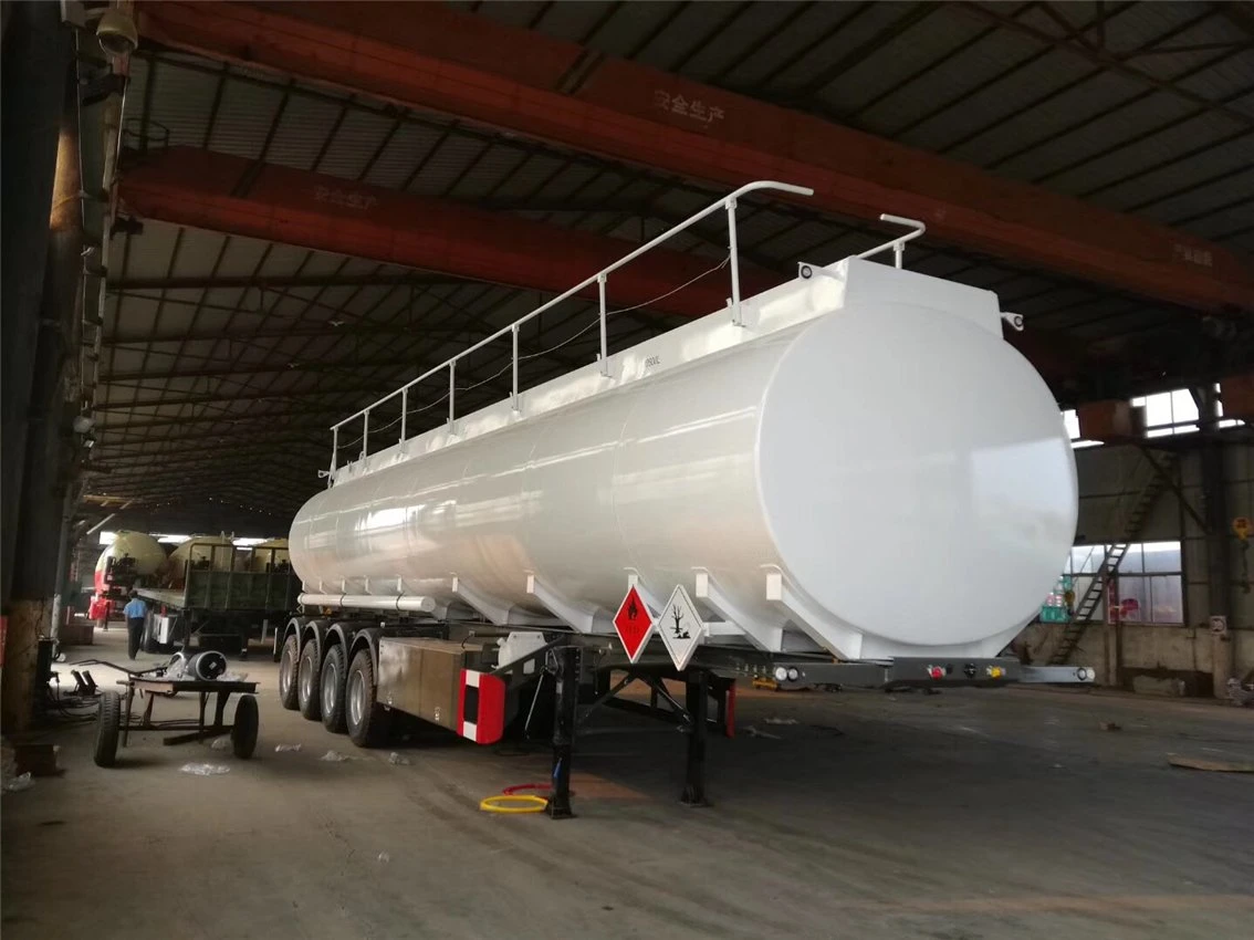 2/3/4 Axle 40000L /42000L /48000L/ 50000L Durable Widely Use Fuel Tank Trailer for Sale